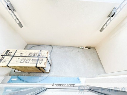 ネスト山越[1R/21.36m2]のバルコニー