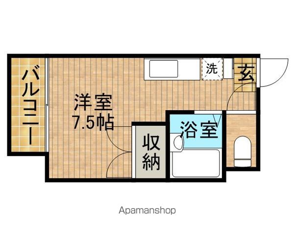 東海道本線 西焼津駅 徒歩6分 2階建 築22年の間取り写真