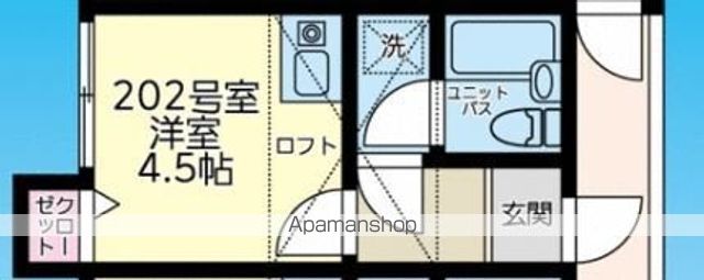 サンステージ蒔田B棟の間取り写真