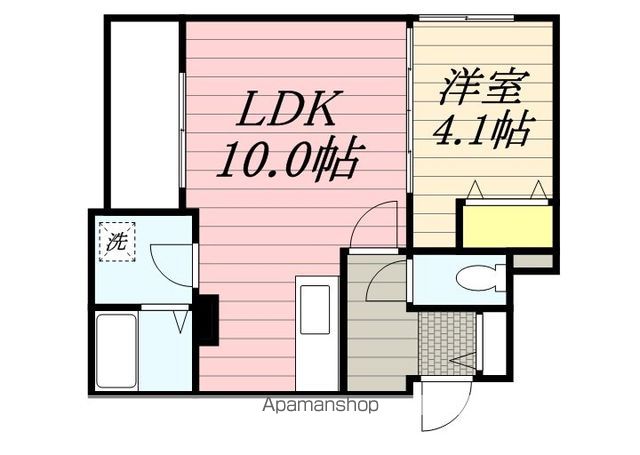 ブランヴェールの間取り写真