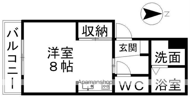 マンションリバエイトの間取り写真