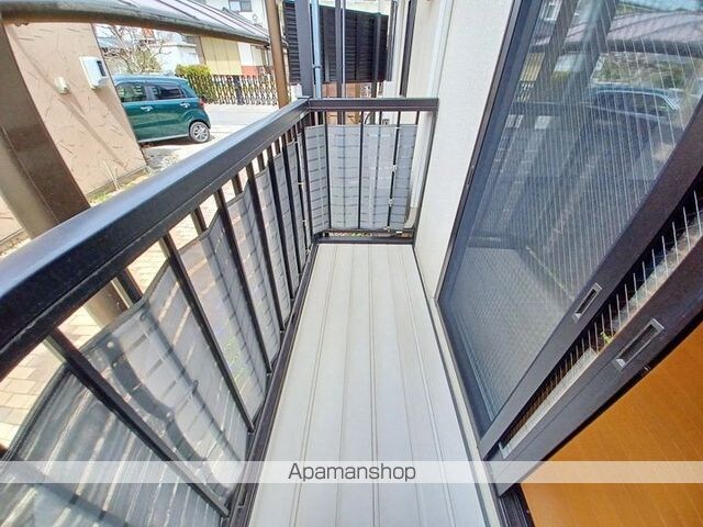 ハイツしらかば[1K/28.44m2]のバルコニー