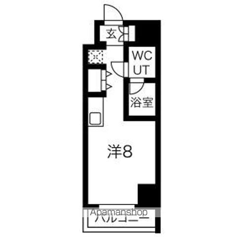 クラリッサ川崎ブルーノの間取り写真