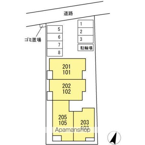 【練馬区西大泉のアパートの写真】