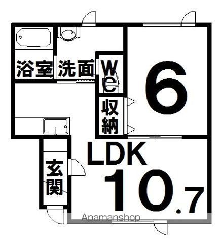 オーブIの間取り写真