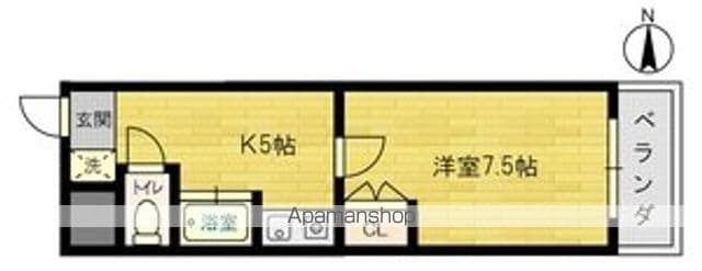 グレイス門真南の間取り写真
