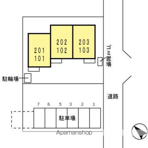 メゾン・ド・リベール 102 ｜ 神奈川県藤沢市大庭5020-36（賃貸アパート1LDK・1階・48.44㎡） その25