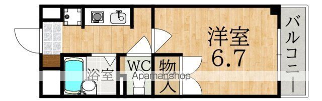 グレイスフローラ富雄の間取り写真