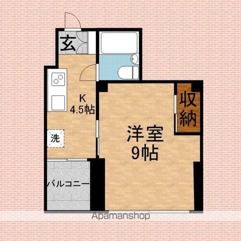 協和ハイツの間取り写真