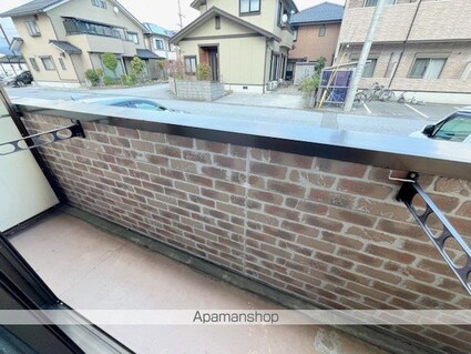 ノースウイング[1K/21.28m2]のバルコニー