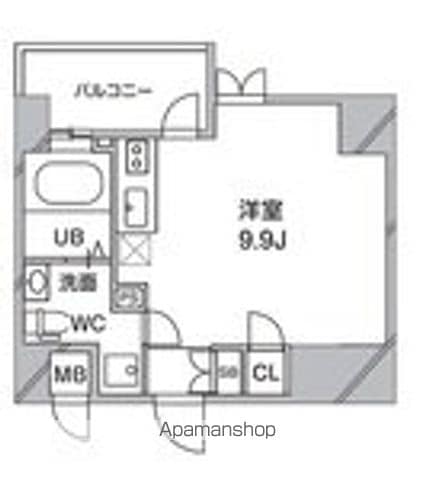 【リエス千葉新宿の間取り】