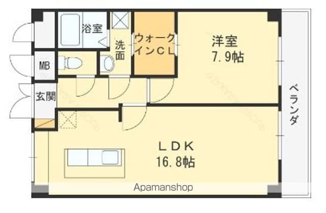 夙川ニューコーポの間取り写真