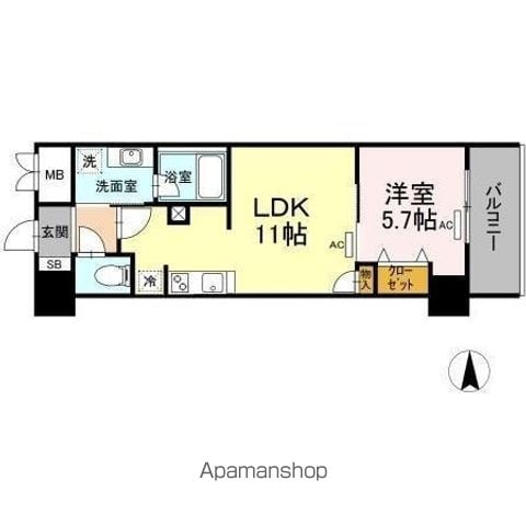 ダイワシティー庄内通の間取り写真