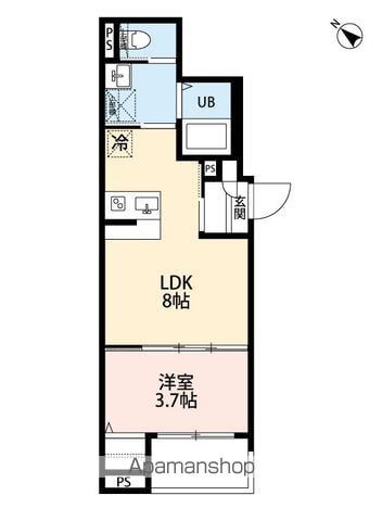 レストン東所沢の間取り写真