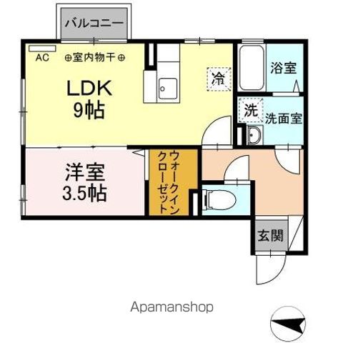メルヴェイユ手形の間取り写真