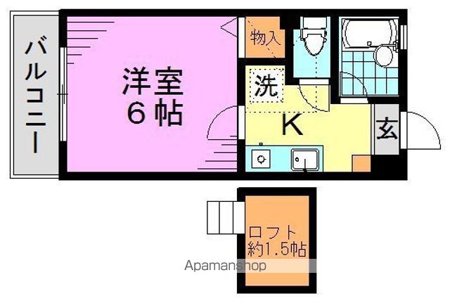 セラーノ高円寺の間取り写真