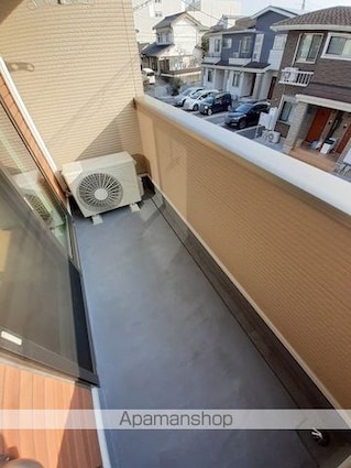 グランハピネス　Ⅲ[2LDK/60.1m2]のバルコニー