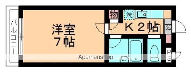 アネックス長洲の間取り写真