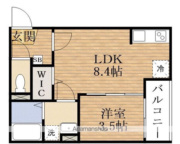 PRATT LUMIERE 北島の間取り写真