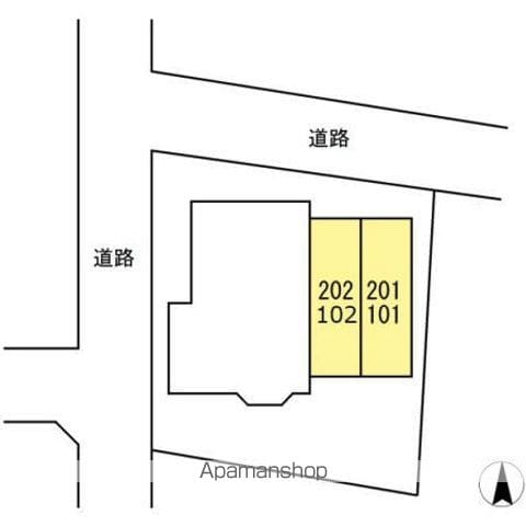 ドゥメゾン白楽 202 ｜ 神奈川県横浜市神奈川区白幡西町7-1（賃貸アパート1R・2階・22.27㎡） その11