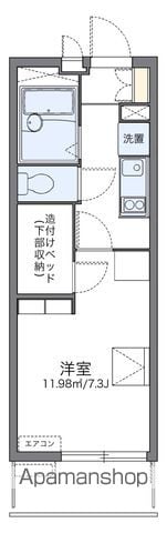 レオパレスグランデール北町の間取り写真