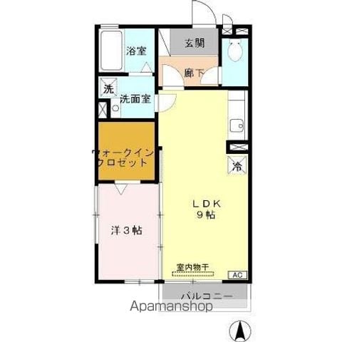 ルミエール ユウの間取り写真