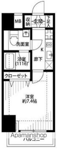 【プレール・ドゥーク木場駅前の間取り】