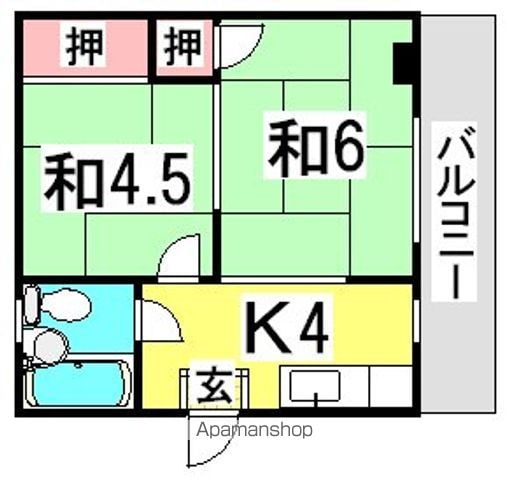 シートピア井口台の間取り写真
