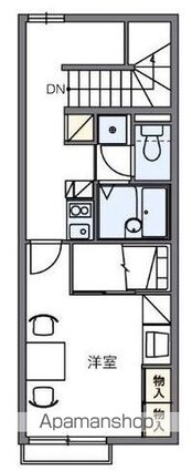 レオパレスＰ　Ｆ　Ⅱ[1K/28.02m2]の間取図