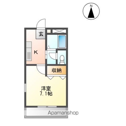 コンフォールの間取り写真