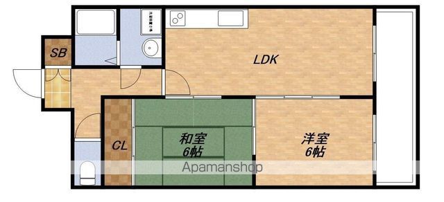 ディオサC.S.の間取り写真