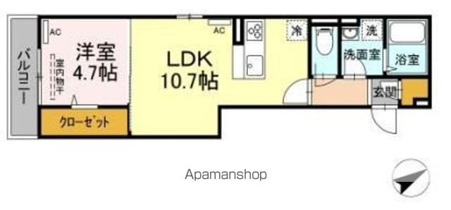 DーRESIDENCE沖野上の間取り写真
