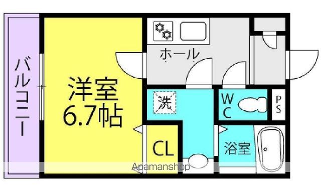 ケイズスクエア尼崎の間取り写真
