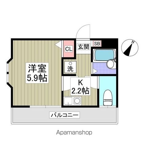 メゾンフェルミエの間取り写真