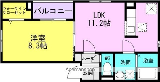 ヒカルサ尼崎栗山町の間取り写真
