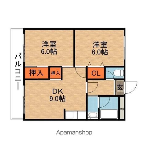 ロイヤルハイツさつき丘の間取り写真