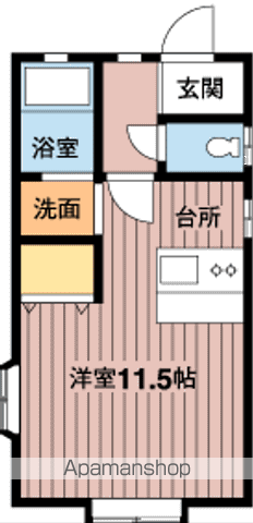 メゾンドゥの間取り写真
