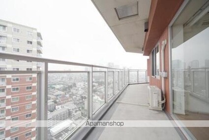 ユニゾンタワー[1LDK/52.75m2]のバルコニー