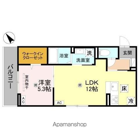 DーROOM 後三条の間取り写真