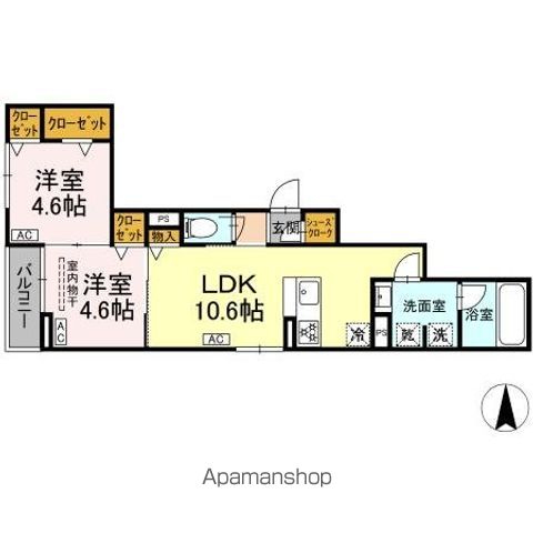 URBANAの間取り