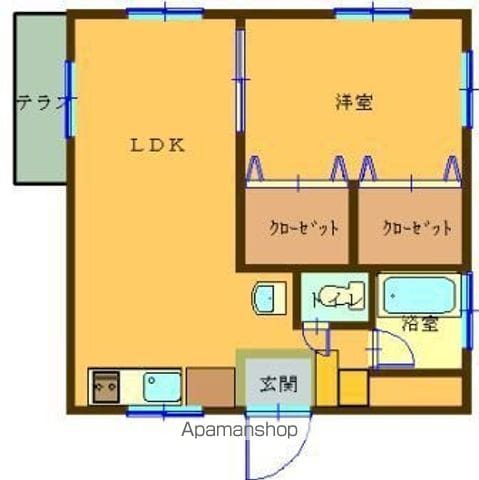 ファミールMの間取り写真