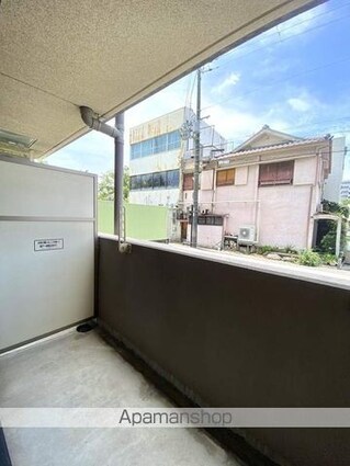 和歌山県和歌山市岡南ノ丁[1K/25.2m2]のバルコニー