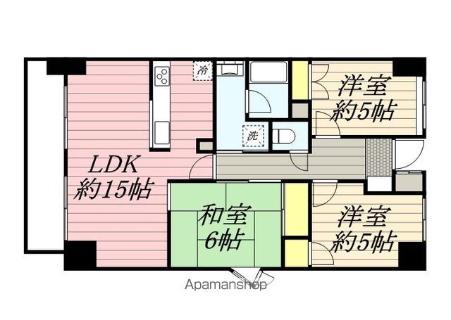 【ＩＮＳＵＲＡＮＣＥ　ＢＬＤＧⅩⅢ　の間取り】