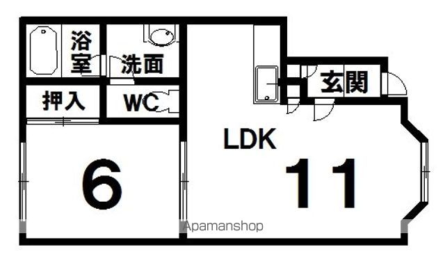 DEARハイムの間取り写真