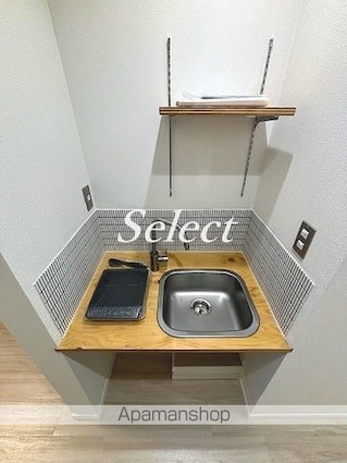 神奈川県横浜市磯子区中原４丁目[1R/18m2]のキッチン