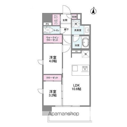 シーズンフラッツ新大阪の間取り