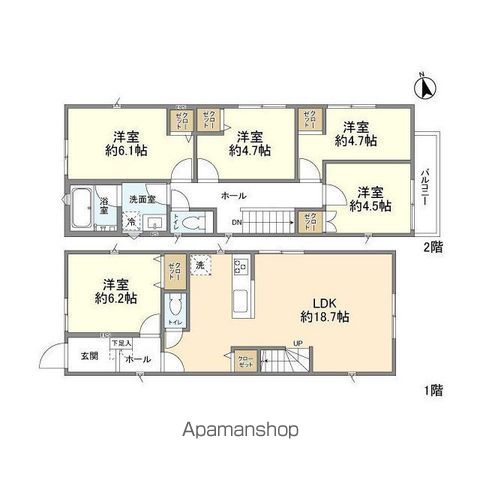 【ＫＯＬＥＴ矢川０２の間取り】