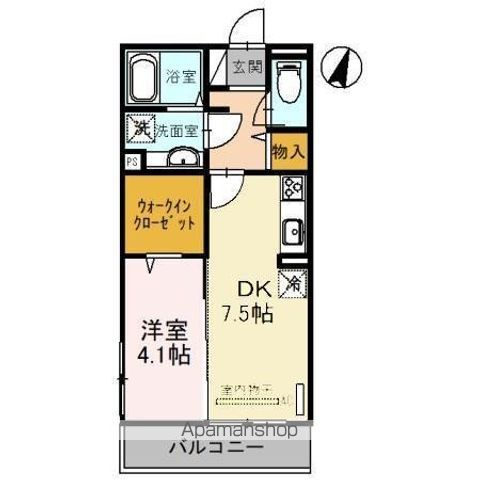 プロスパーVIIの間取り写真