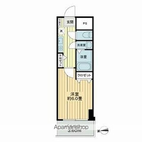 ライオンズマンション新宿東公園の間取り