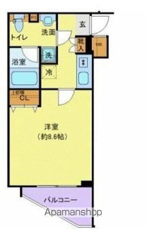 プレール・ドゥーク高井戸の間取り写真